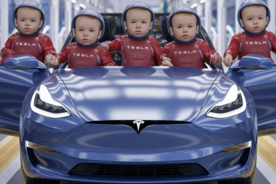 tesla babies program